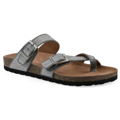 (image for) Grays Footbeds Sandal - Blue Raspberry Suede