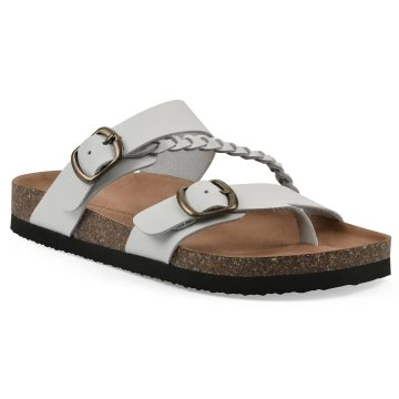 (image for) Hammy Footbeds Sandal - White Leather