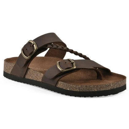 (image for) Hammy Footbeds Sandal - Brown Leather