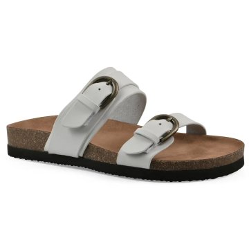 (image for) Hardball Footbeds Sandal - White Leather