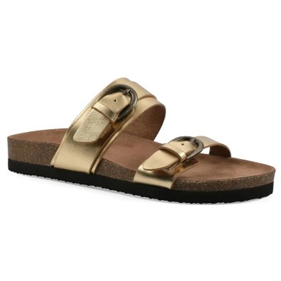 Hardball Footbeds Sandal - Antique Gold Leather (image for) Hardball Footbeds Sandal - Antique Gold Leather