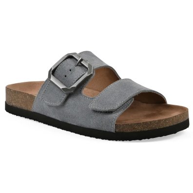 (image for) Hayloft Footbeds Sandal - Blue Raspberry Suede