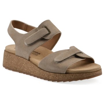 (image for) Gelato Wedge Sandal – Wood Suede
