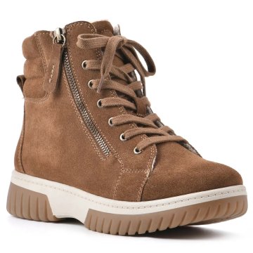 (image for) Go Getter Suede Bootie - New Chestnut Suede