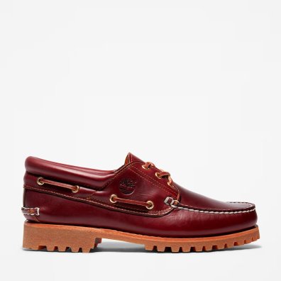 (image for) Timberland® Authentic 3-Eye Lug Handsewn Boat Shoe